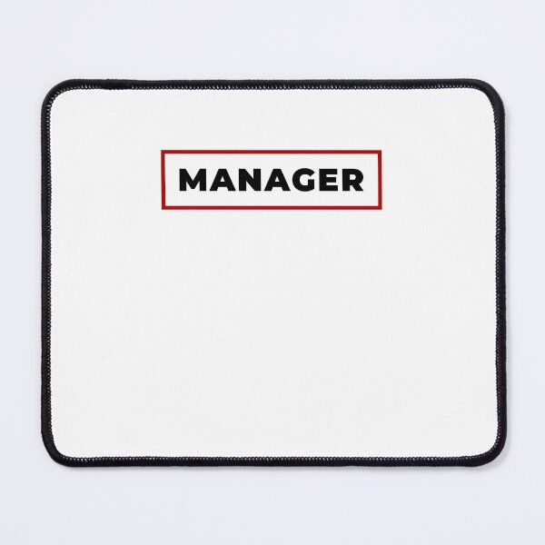 Item preview, Manager with red frame designed and sold by SVPOD.