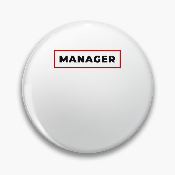 Item preview, Manager with red frame designed and sold by SVPOD.