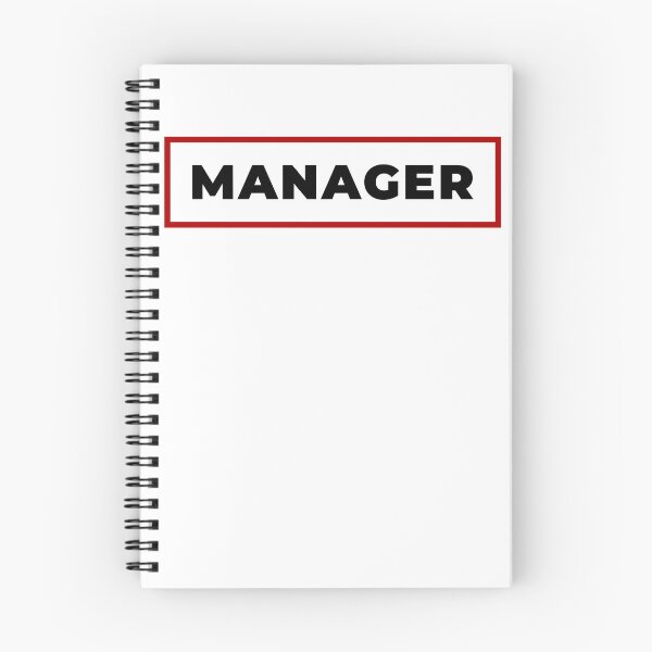 Item preview, Manager with red frame designed and sold by SVPOD.