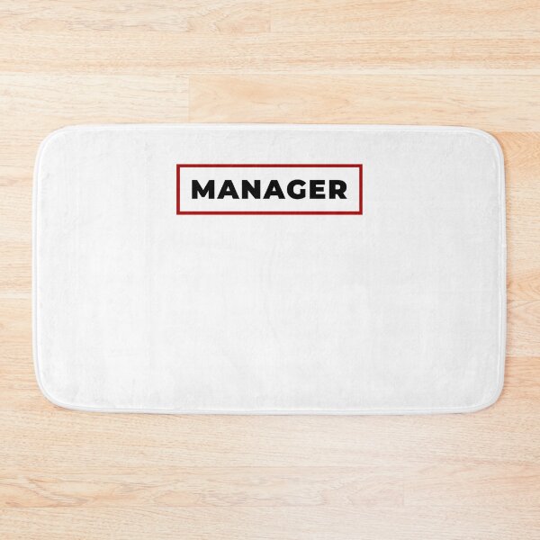 Item preview, Manager with red frame designed and sold by SVPOD.