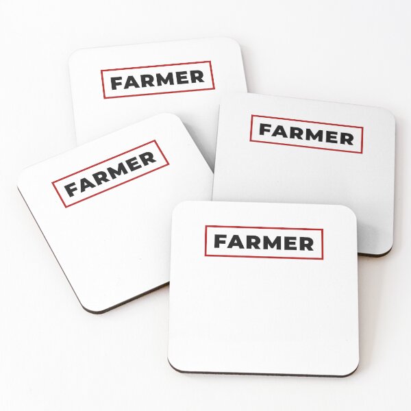 Item preview, Farmer with red frame designed and sold by SVPOD.