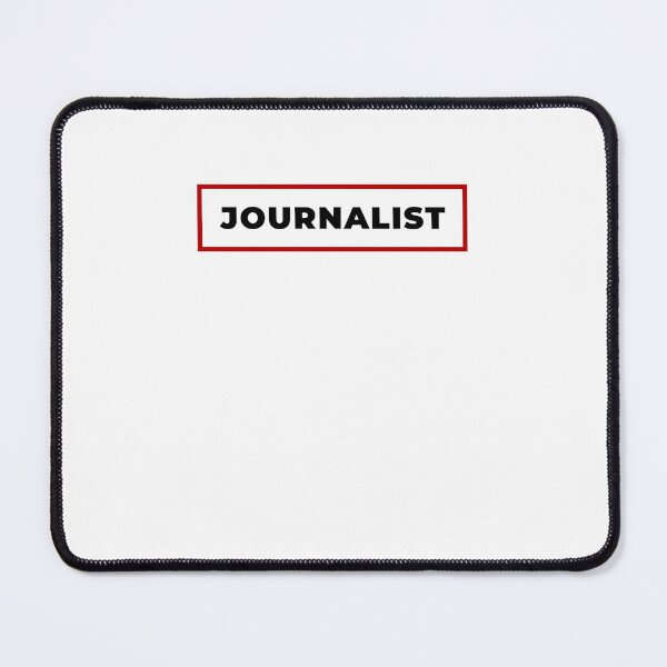 Item preview, Journalist with red frame designed and sold by SVPOD.