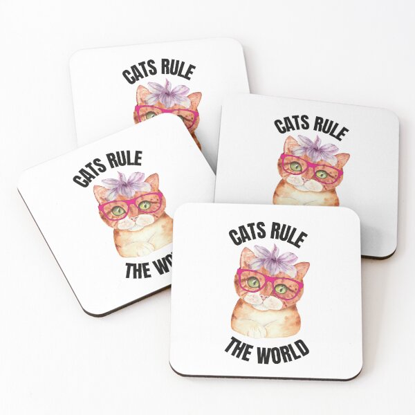 Item preview, Cats Rule The World (Jim Davis) designed and sold by GasconyPassion.