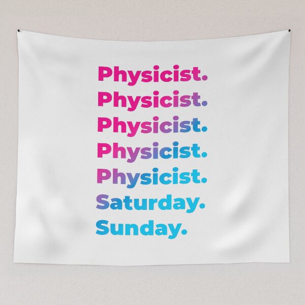 Item preview, Physicist work week designed and sold by SVPOD.