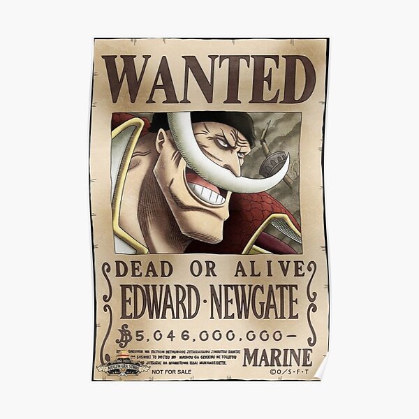 Whitebeard Bounty Poster