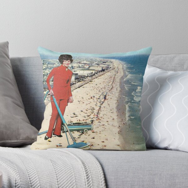 Dry Cleaning Throw Pillow