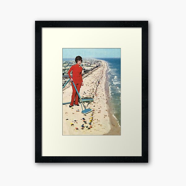 Dry Cleaning Framed Art Print
