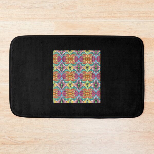 Item preview, red black bright blue abstraction abstract bumper garden seamless colorful repeat pattern Sleeveless  designed and sold by ADashofChic.