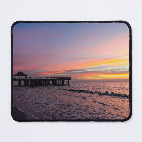 Item preview, Buckroe Beach September Sunrise designed and sold by ShorelineImages.