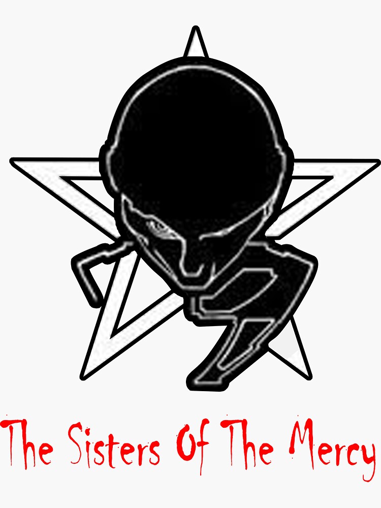 "The Sisters Of Mercy" Sticker for Sale by bbadlandp Redbubble
