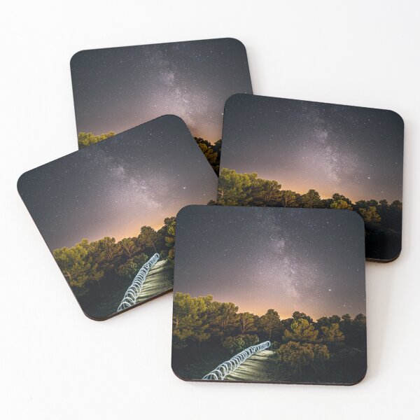 Item preview, Long exposure night photography and lightpainting - Milky Way designed and sold by javimonasterio.