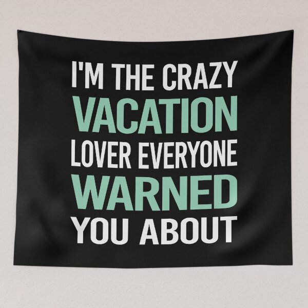 Item preview, Crazy Lover Vacation Holiday designed and sold by BimBamFrank.