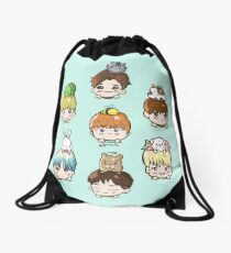 Mochila de cuerdas Monsta X y Animales
