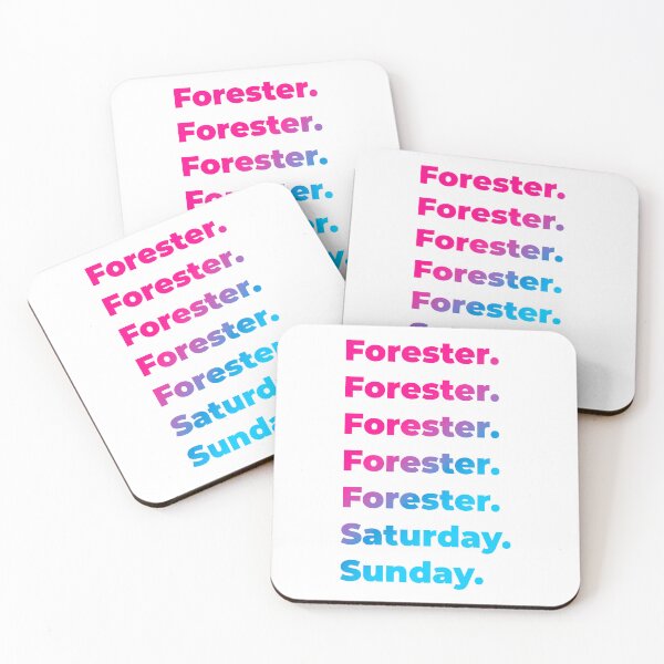 Item preview, Forester work week designed and sold by SVPOD.