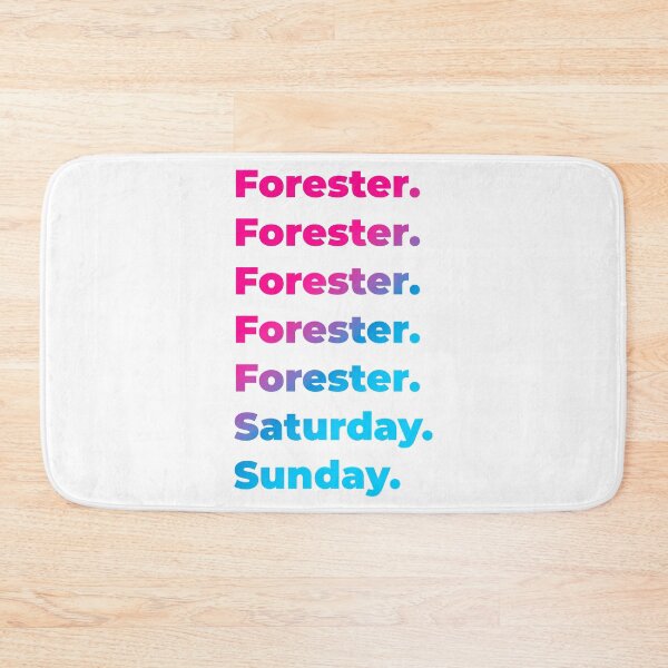 Item preview, Forester work week designed and sold by SVPOD.