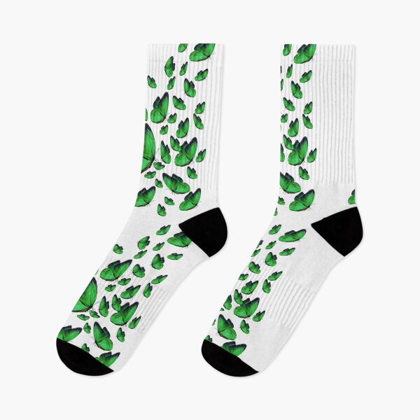 Item preview, Beautiful Green Butterflies designed and sold by atroffire.