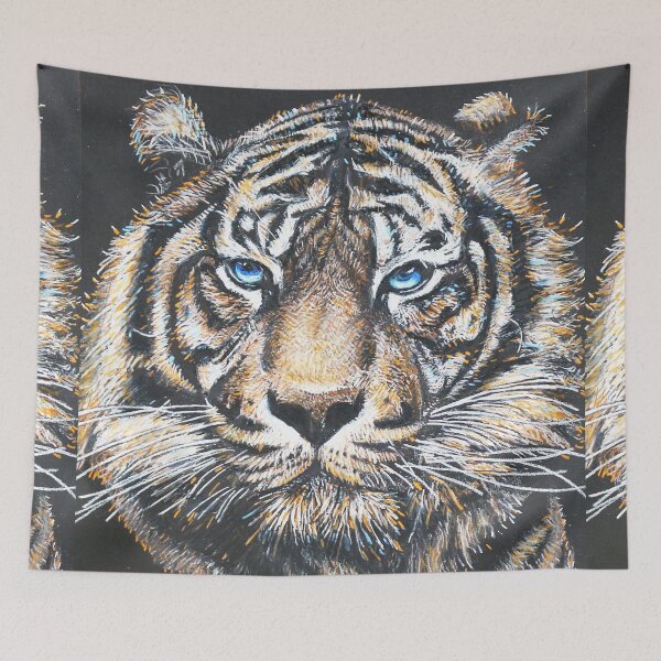 Item preview, Monochromatic Tiger Art designed and sold by Kitslam Art.