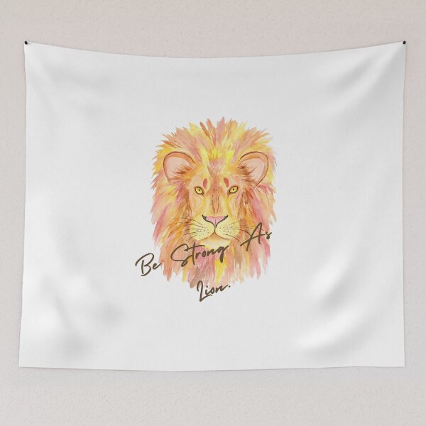 Item preview, Be strong as lion designed and sold by fluffyfluky.