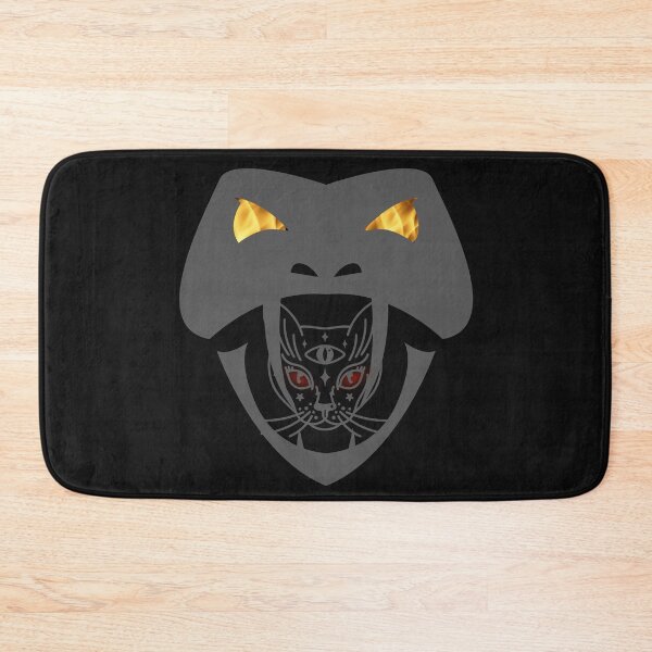 Item preview, CAT HEAD INSIDE SNAKE MOUTH DESIGN BY SAGFABULOUS designed and sold by SagFabulous.