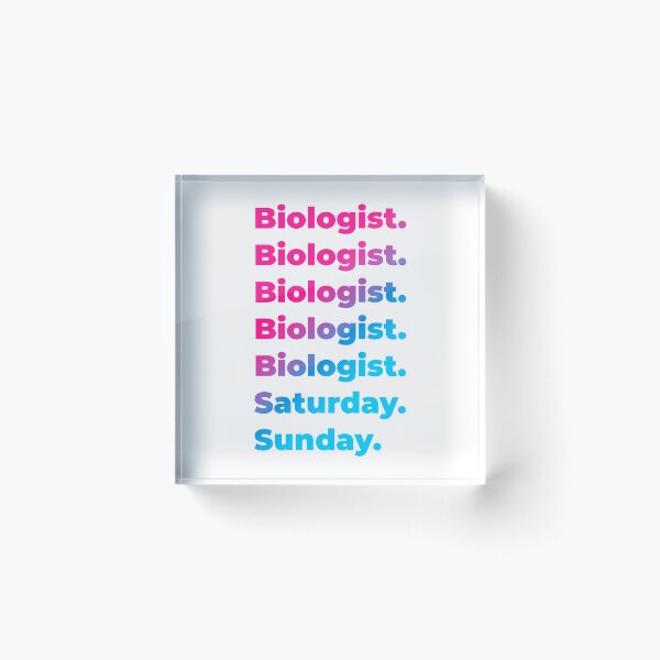 Item preview, Biologist work week designed and sold by SVPOD.