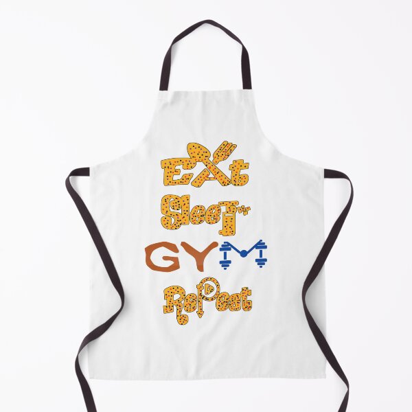 Item preview, Eat sleep gym repeat,  designed and sold by Chakilogy.