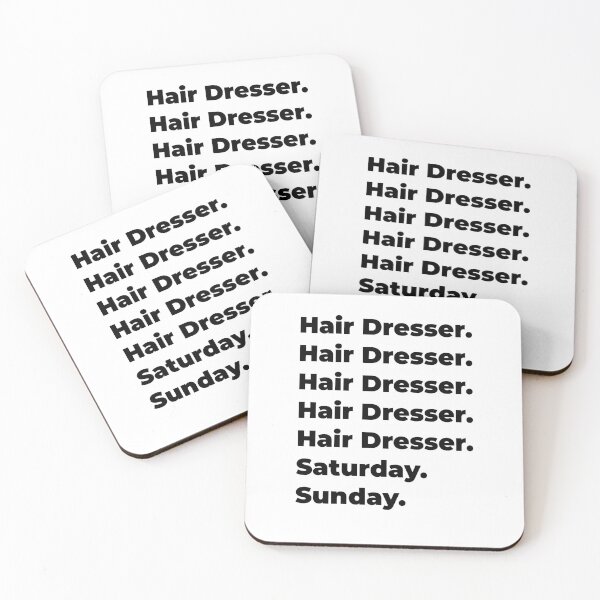 Item preview, Hair Dresser funny workweek designed and sold by SVPOD.