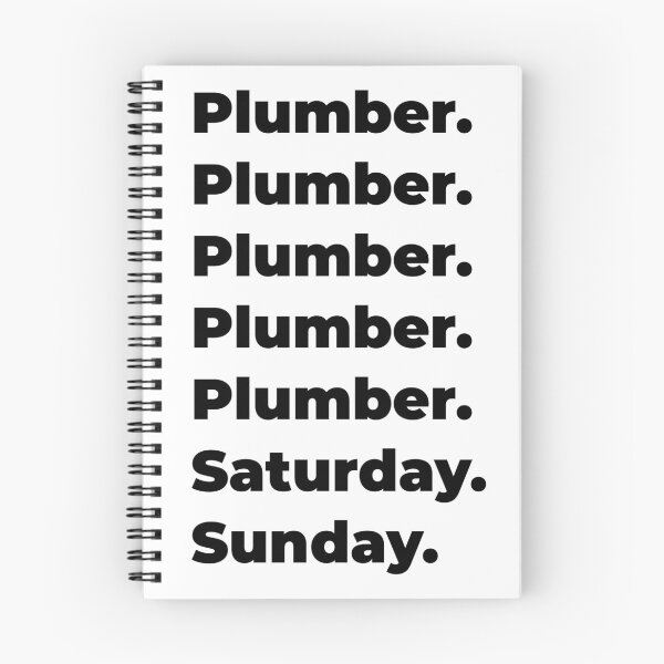 Item preview, Plumber funny workweek designed and sold by SVPOD.