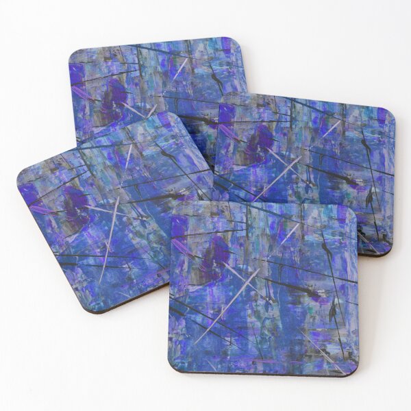 Item preview, Blue Cross Abstract designed and sold by Whisperingpeaks.