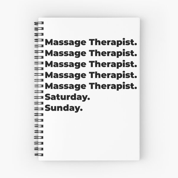 Item preview, Massage Therapist funny workweek designed and sold by SVPOD.
