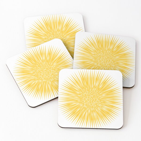 Item preview, Bright Yellow Sunburst in Geometric Shapes designed and sold by Candice Davis.
