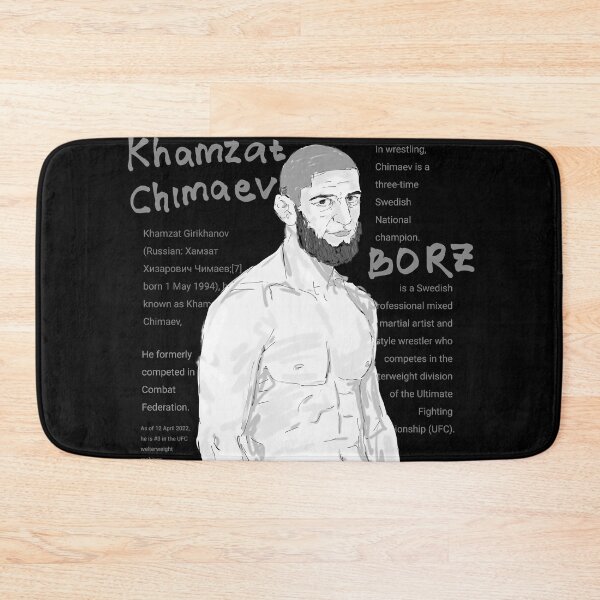 Item preview, Khamzat Chimaev illustration profile designed and sold by KennyLucky.