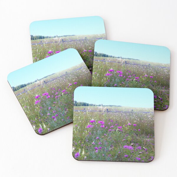 Item preview, Field of  Thistle Flowers designed and sold by Nalinne Jones.