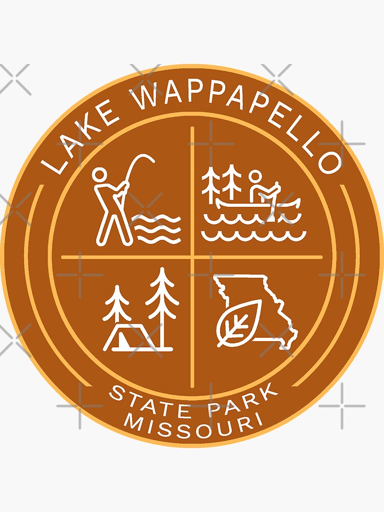 Lake Wappapello State Park Heraldic Logo Sticker For Sale By Vanyakar Redbubble 2537