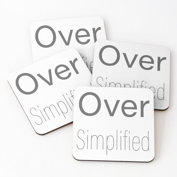 Item preview, oversimplified designed and sold by diezitrones.