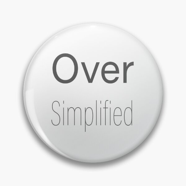 Item preview, oversimplified designed and sold by diezitrones.