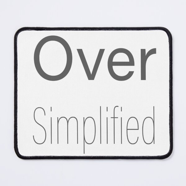 Item preview, oversimplified designed and sold by diezitrones.