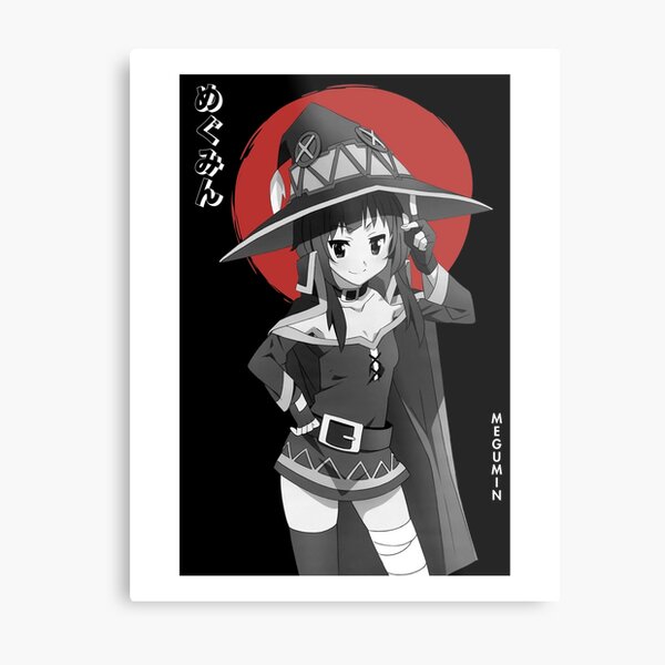 Kazuma and Megumin' Poster, picture, metal print, paint by Megumin The  Crimson Demon