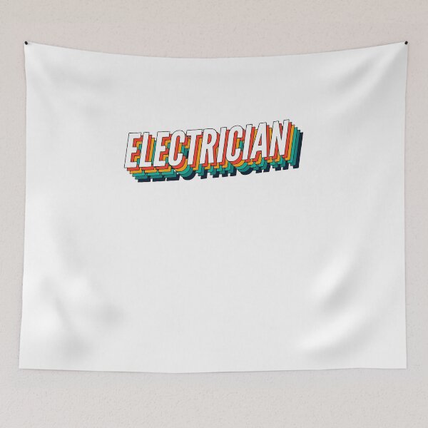 Item preview, Electricista Retro Vintage Etiqueta para el mejor electricista designed and sold by SVPOD.