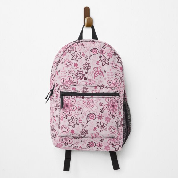 Item preview, Pretty Pink Posies and Butterflies repeat surface pattern designed and sold by smnessen.