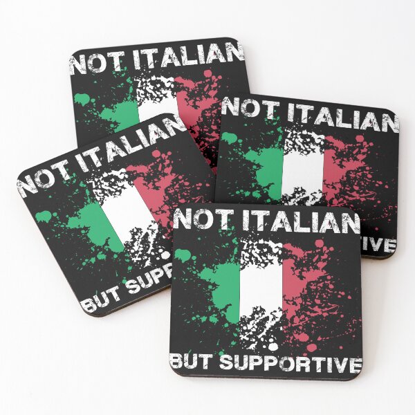 Item preview, Not Italian but supportive Funny | Not Italian But Supportive designed and sold by Lees Tees.