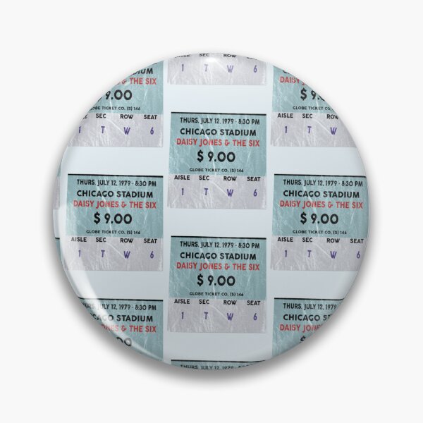 Item preview, Daisy Jones and The Six Concert Ticket   designed and sold by irrelephantphs.