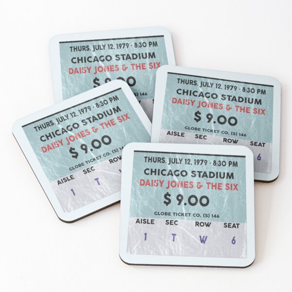Item preview, Daisy Jones and The Six Concert Ticket   designed and sold by irrelephantphs.