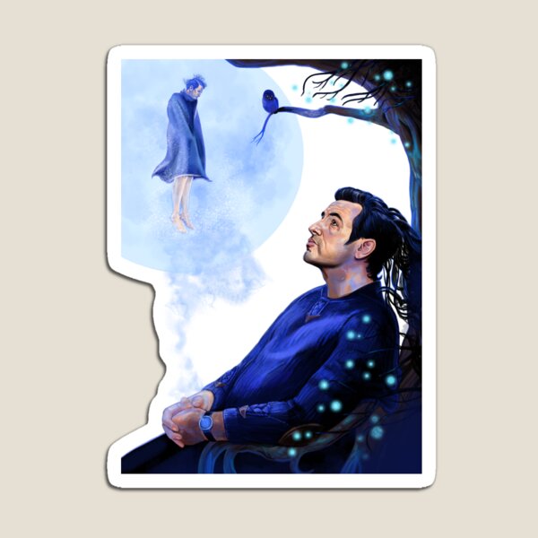 Item preview, Claes Bang Man In The Moon designed and sold by AK-Hevonen.