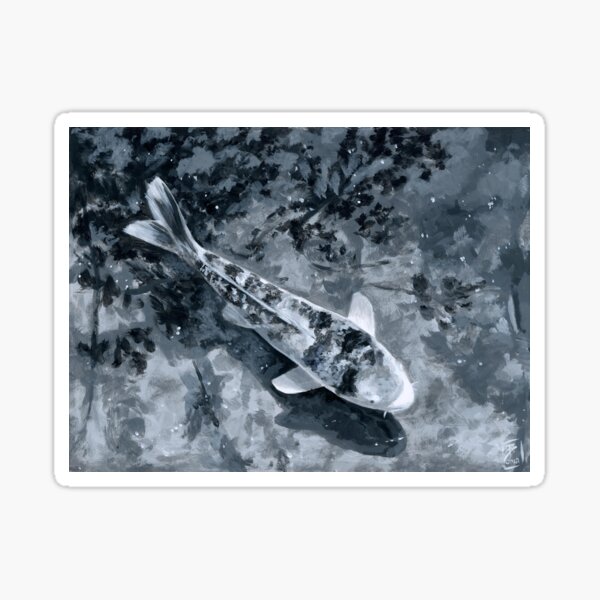 Koi Fish Sticker