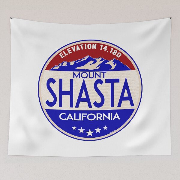 Item preview, MOUNT SHASTA CALIFORNIA CASCADE RANGE CASCADES VOLCANO designed and sold by Travel Time.