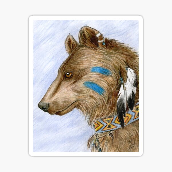 Medicine Bear Sticker