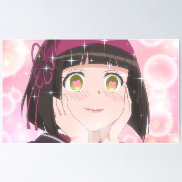  Tsukimichi - Póster de pared de tela de anime (Tsuki