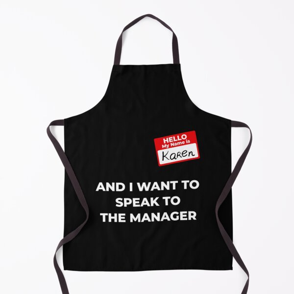 Item preview, Saying Karen Name Tag Halloween Costume designed and sold by JamauDS.