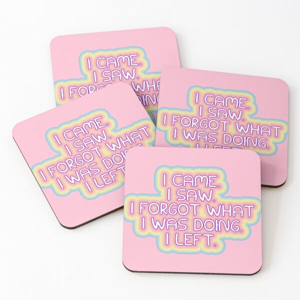 Item preview, I came. I saw. I forgot. designed and sold by ReverendMothman.