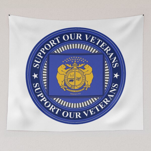 Artikelvorschau, Unterstützen Sie unsere Veterans Missouri State Guard entworfen und verkauft von keytesvillemerc.